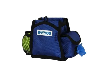 1EA Baydog Blue Pack N Go Bag - Treats